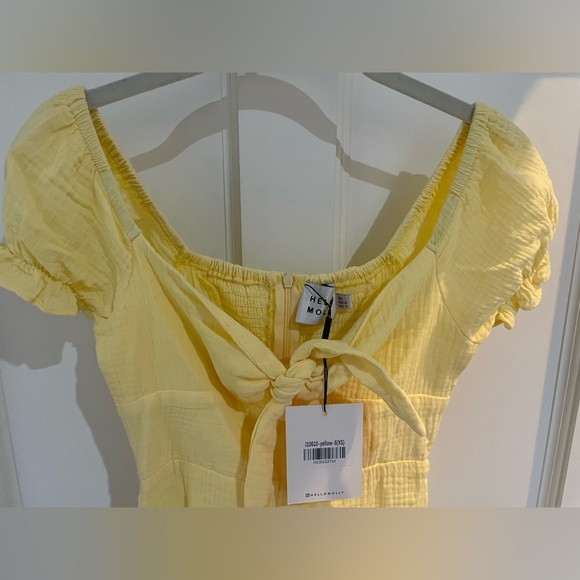 Hello Molly Only Desire Yellow Dress size XS - Picture 3 of 5